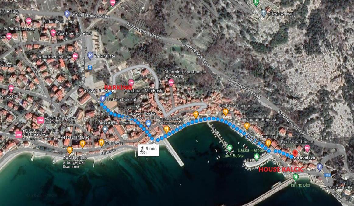 Apartment Kalcic Baška Exterior foto